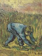 Reaper with Sickle (nn04) Vincent Van Gogh